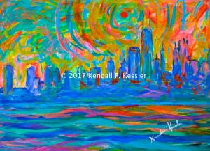 Blue Ridge Parkway Artist Presents new Chicago painting and Wrong Shower...
